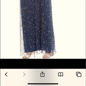 NWT Pisarro nights formal beaded gown